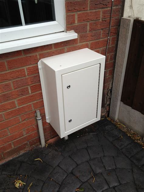 electric meter box replacement|outside box for electric meter.